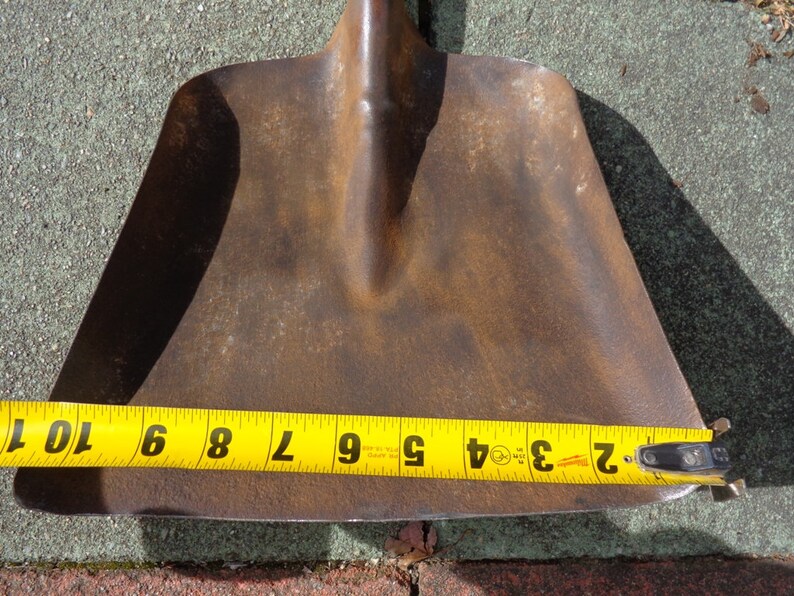 Vintage Split Wood Handle Coal / Grain Shovel 40 Long Etsy
