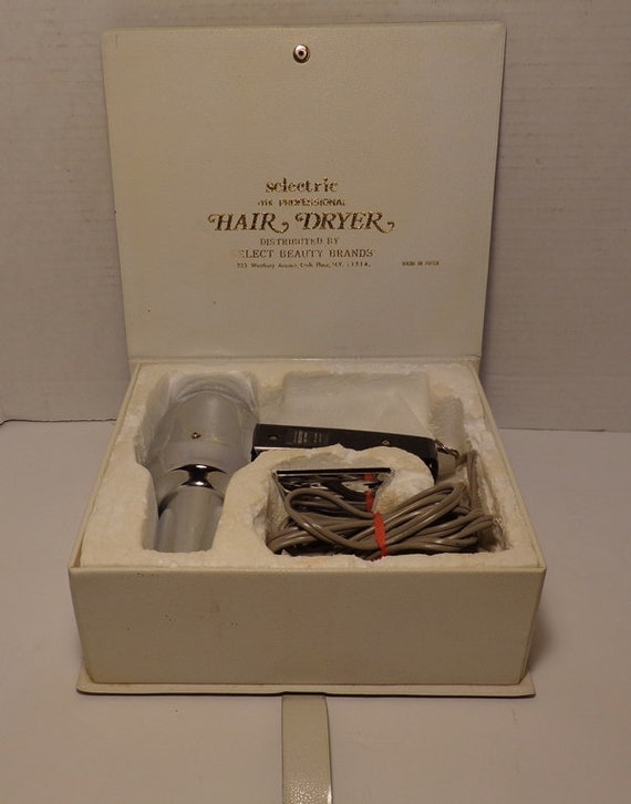 Vintage SELECTRIC No.116 Professional Hair Blow Dryer Chrome  display picture 3