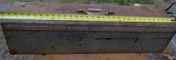 Vintage PARK Carpenters TOOL BOX With Tray 32
