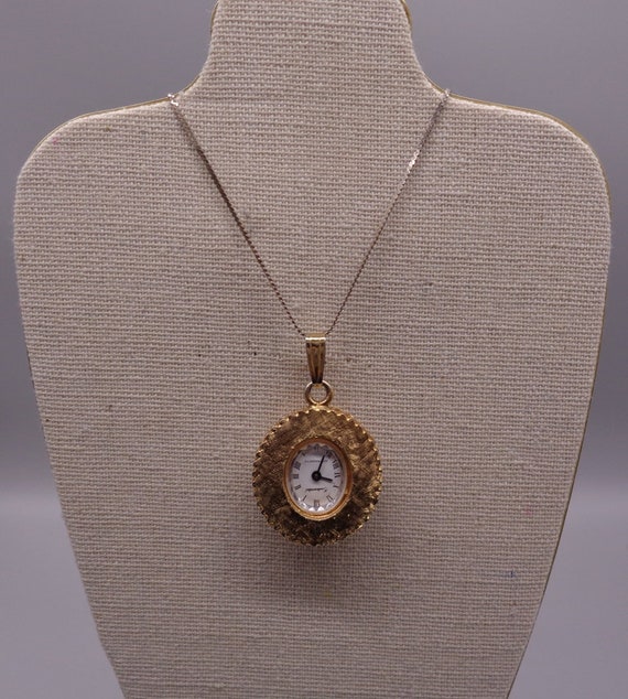 Vintage Women's Continental Antimagnetic Pendant Watch Swiss Made