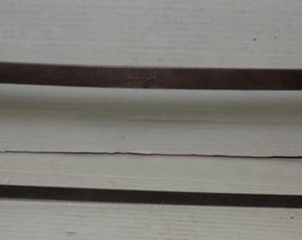Vintage Cast Steel Warranted Butcher Meat Cutting Hack Saw All Original