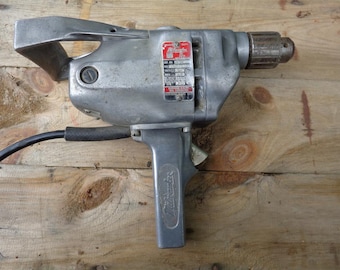 Vintage Milwaukee Heavy Duty 613 Super Hole Shooter 1/2" Chuck 115v New 9 foot Cord