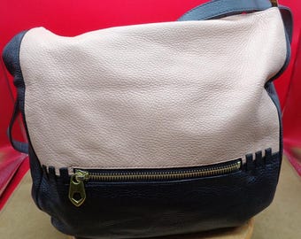 orYANY Soft Pebble Leather Color Almond Backpack Style Tote Bag Vintage Retired Pattern No. A256428 in Mint Condition