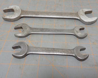 Vintage Williams Superrench 8029 Double Box End Offset 25/32 11/16