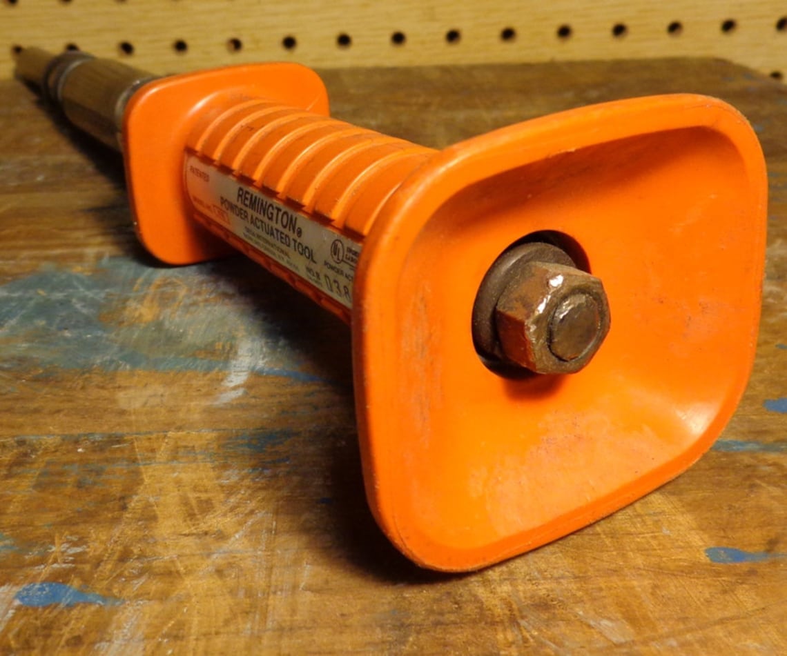Vintage Remington 476 Powder Actuated Tool Hammer Fastener Etsy