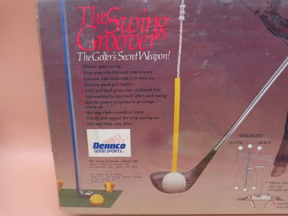 Vintage 1987 Dennco Good Sports THE SWING GROOVER the Golfer's