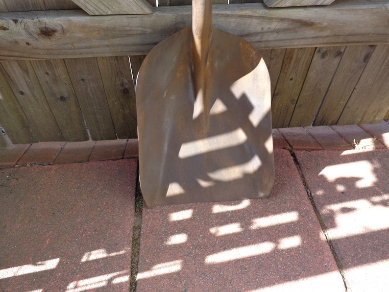 Vintage Magor Railroad Split Wood Handle Coal Shovel 40 Etsy