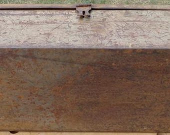 Vintage PARK Carpenters TOOL BOX With Tray 32