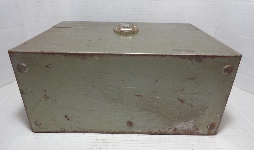 Vintage Tower Sears Roebuck and Co Porta File Metal Locking File