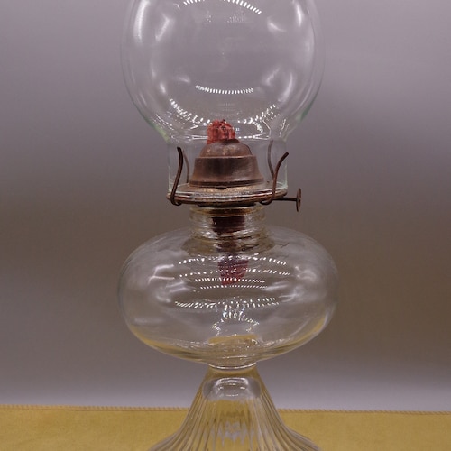 Vintage Banner Oil Lamp Etsy