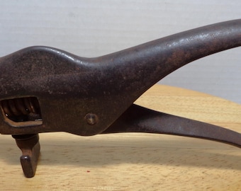 Antique 9" Large Tooth Hand Saw Tooth SetterHandsaw Sharpening Tool Rare Piece
