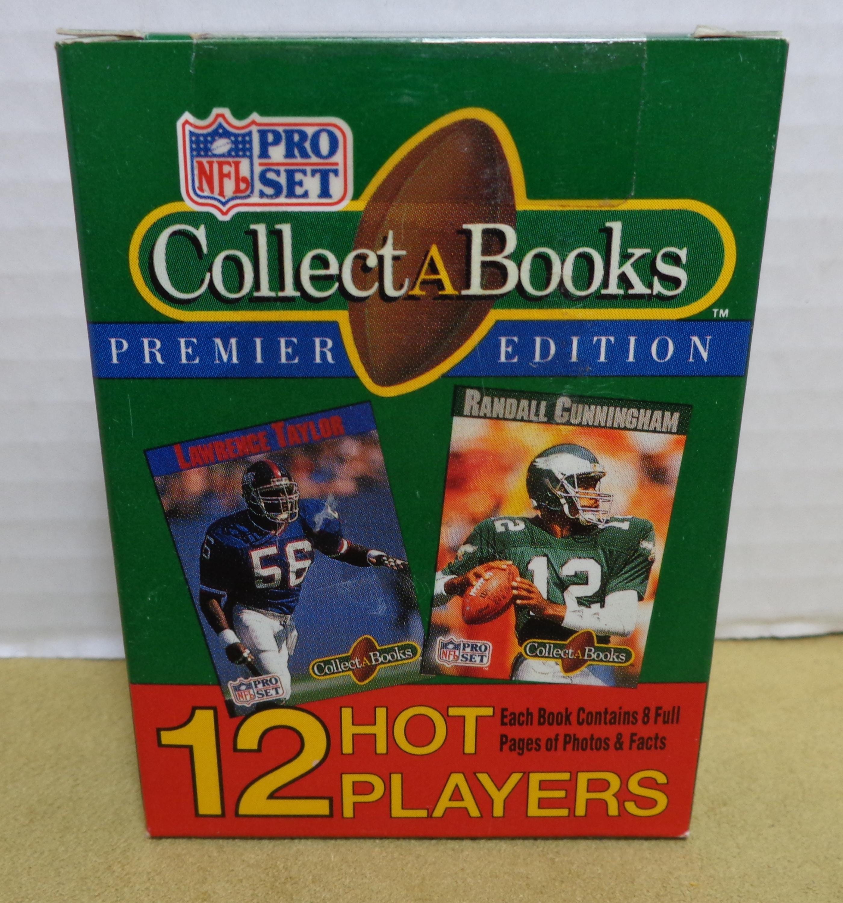 Vintage 1990 NFL Pro Set Collectabooks Premier Edition Series 2