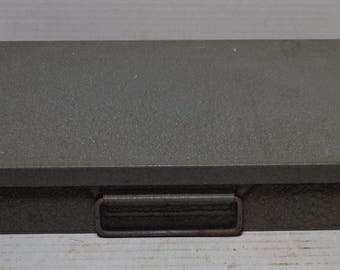 Vintage 35 mm Heavy Duty Steel Slide Case Box Holder Carrier Holds 150 Slides or Coin Collecting