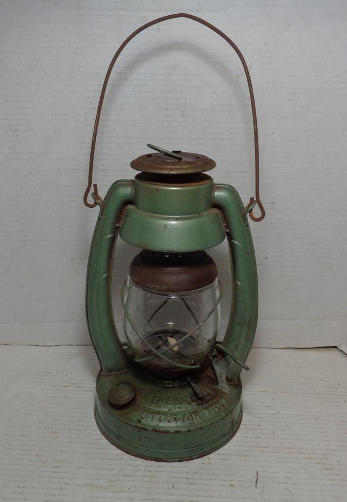 Vintage ランタン Embury No1 Little Air Pilot Vintage EMBURY No. 1 Little Air Pilot Oil Kerosene Lantern Lamp