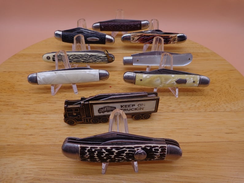 Vintage SCHRADE WALDEN 3 Blade Pocket Knife for Parts or Repair Etsy