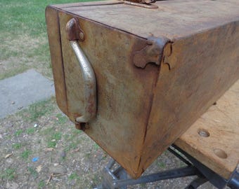 Vintage PARK Carpenters TOOL BOX With Tray 32