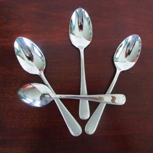 NEW Gorham Ribbon Edge 18/10 Stainless Design Studio Satin Frosted