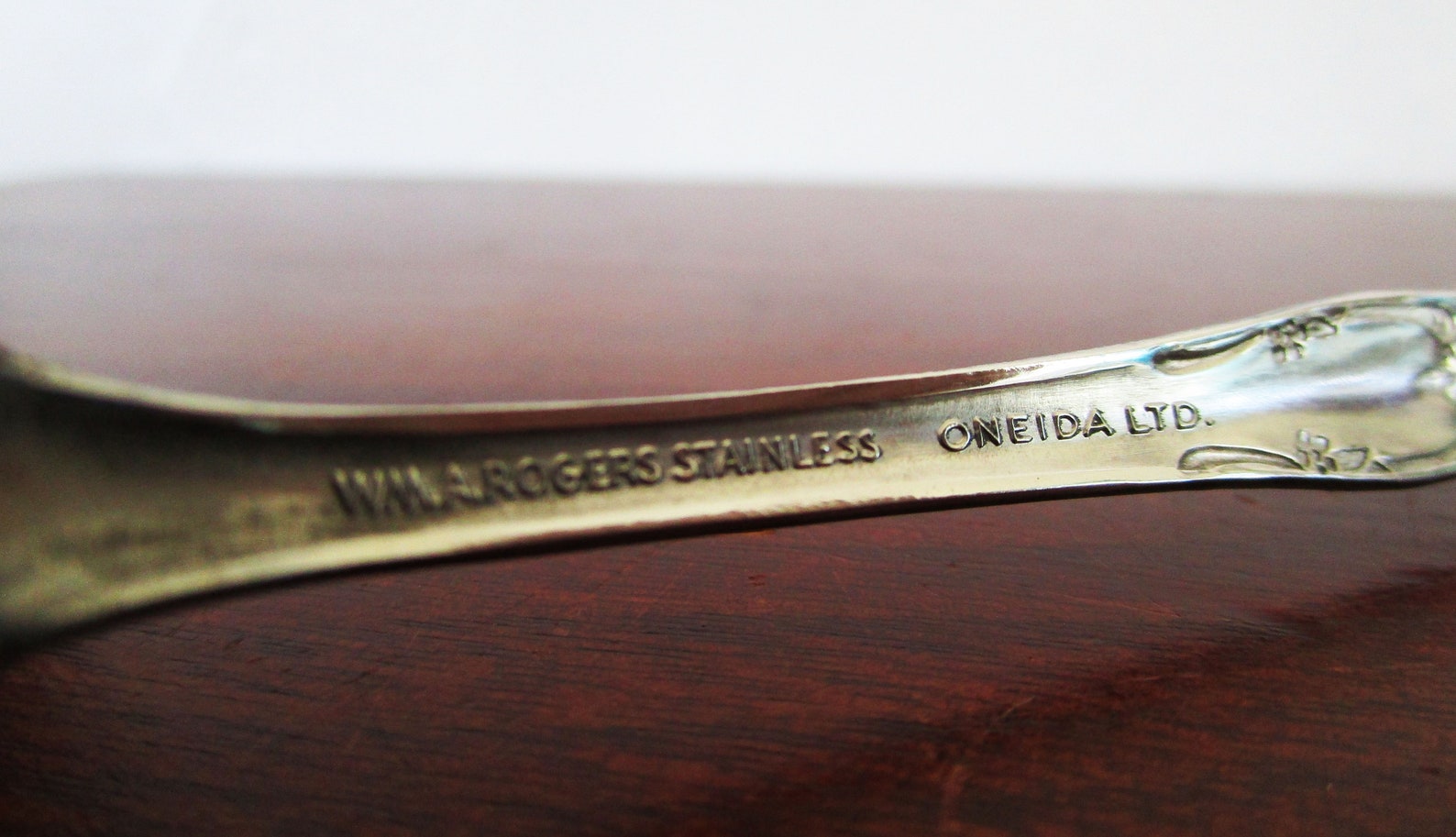 FENWAY Oneida Rogers Stainless Flatware 8 Teaspoons 1990s Etsy