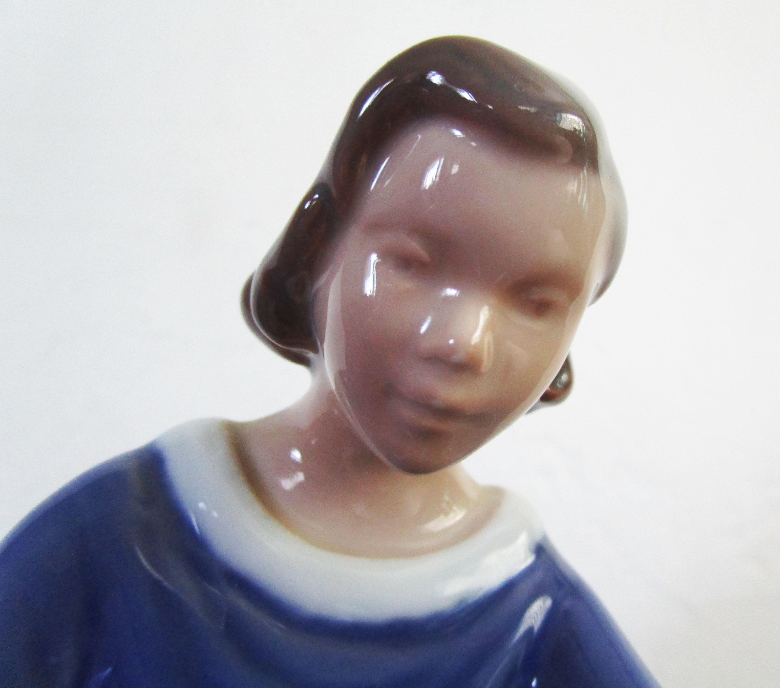 Bing & Grondahl B and G Royal Copenhagen Porcelain Skating Girl