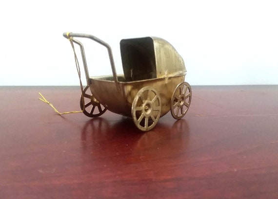 baby carriage ornament