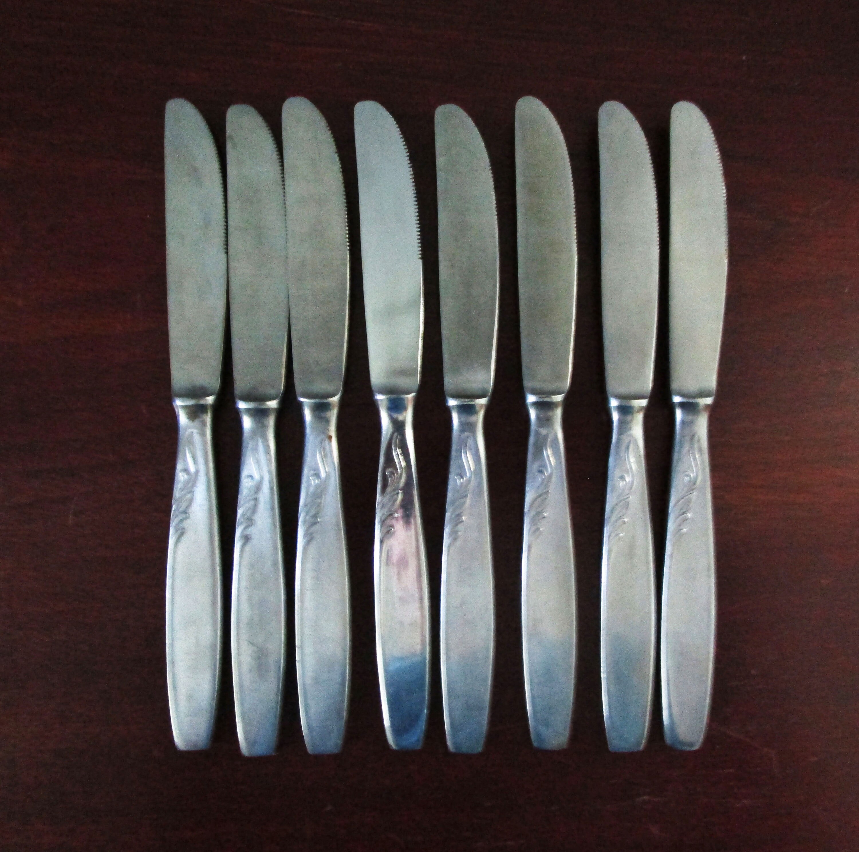 Vintage Rostfrei Stainless Flatware Knives 6.5 Long Set - Etsy Singapore