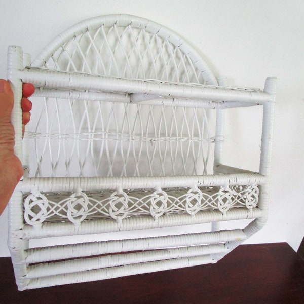Wicker Shelf Etsy