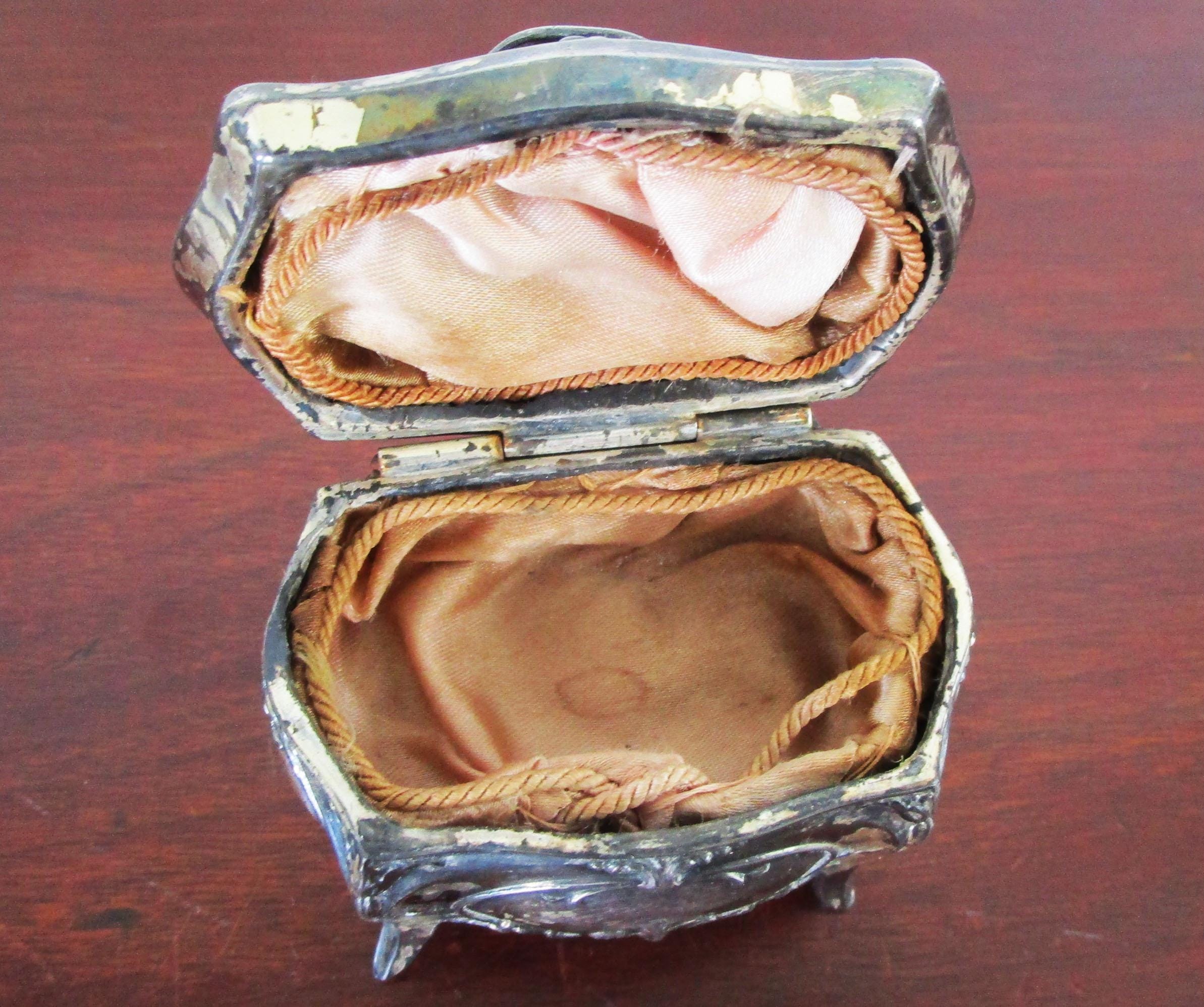 Jewelry Box Small Art Nouveau Vintage New York Zoological Park