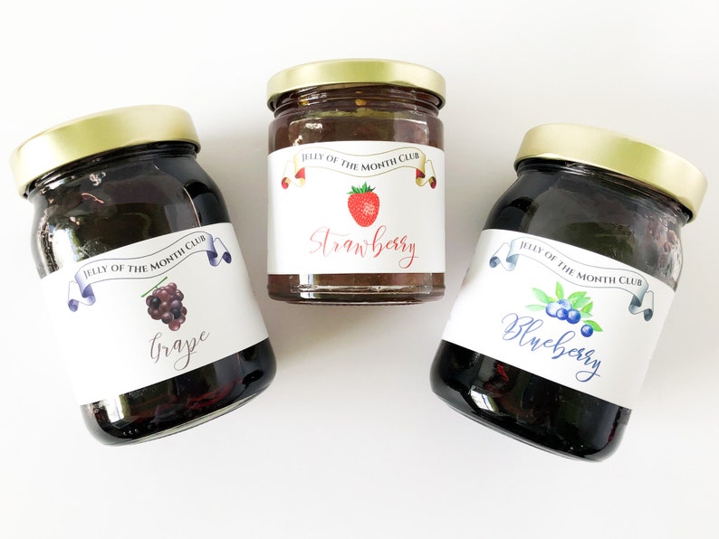 12 Jelly of the Month Club Labels National Lampoon's Etsy