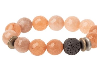 Lava Gemstone Diffuser Bracelet