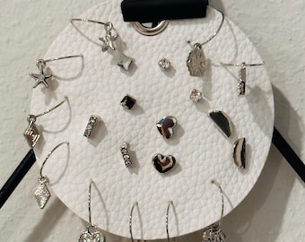 Earring Set of 10 - Silver