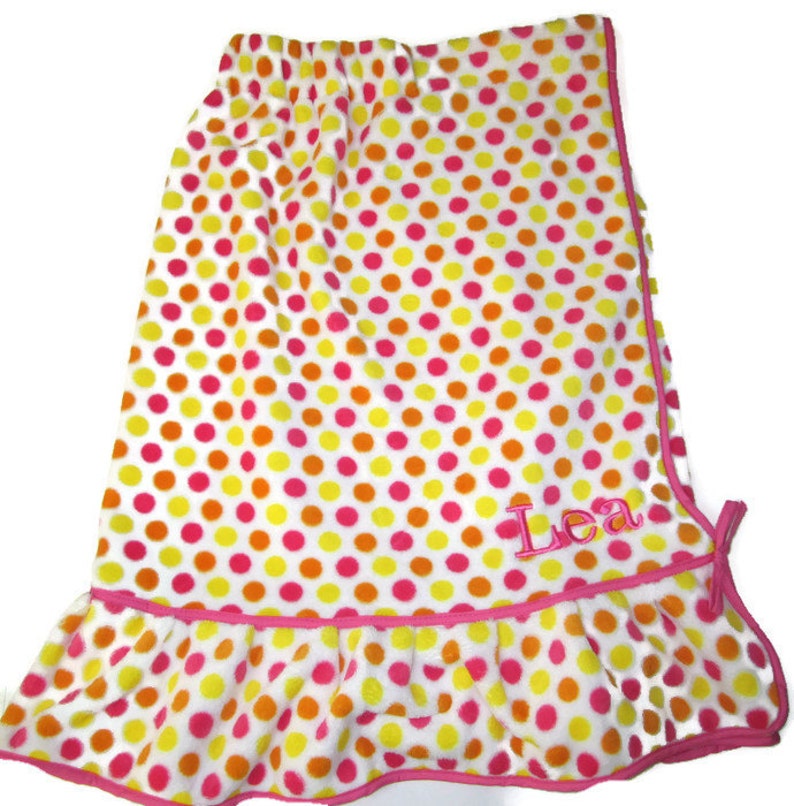 Personalized Towel Wrap Adult Size Monogrammed Towel Etsy