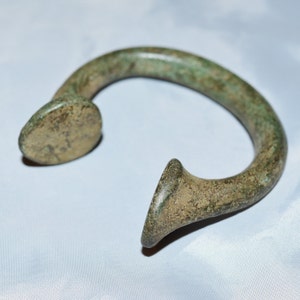 West African Manilla Currency Slave "Bracelets" Antique Brass Copper Iron 1600's to 1800's