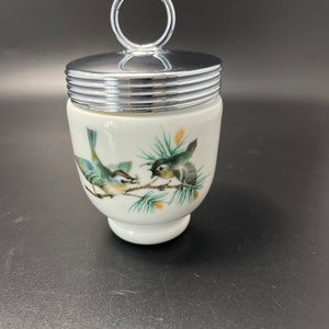 Bird Egg Coddler Royal Worcester England Porcelain