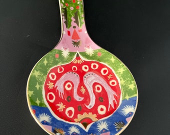 Anthropologie Holiday Spoon Rest