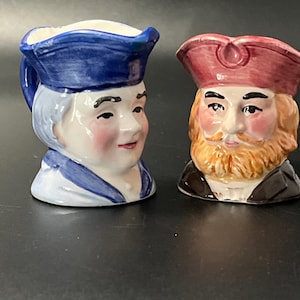 Toby Miniature Creamers Set of Two (2)
