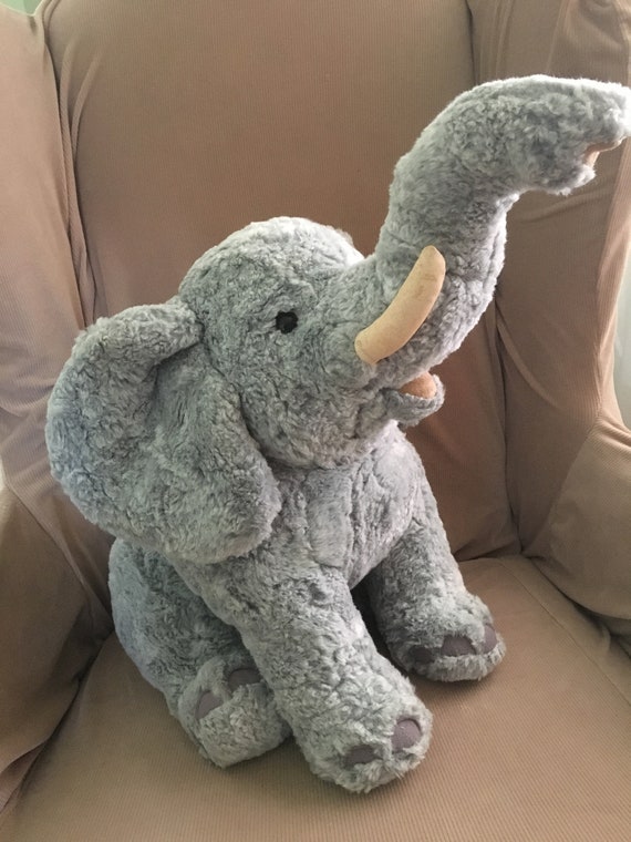 giant plush elephant