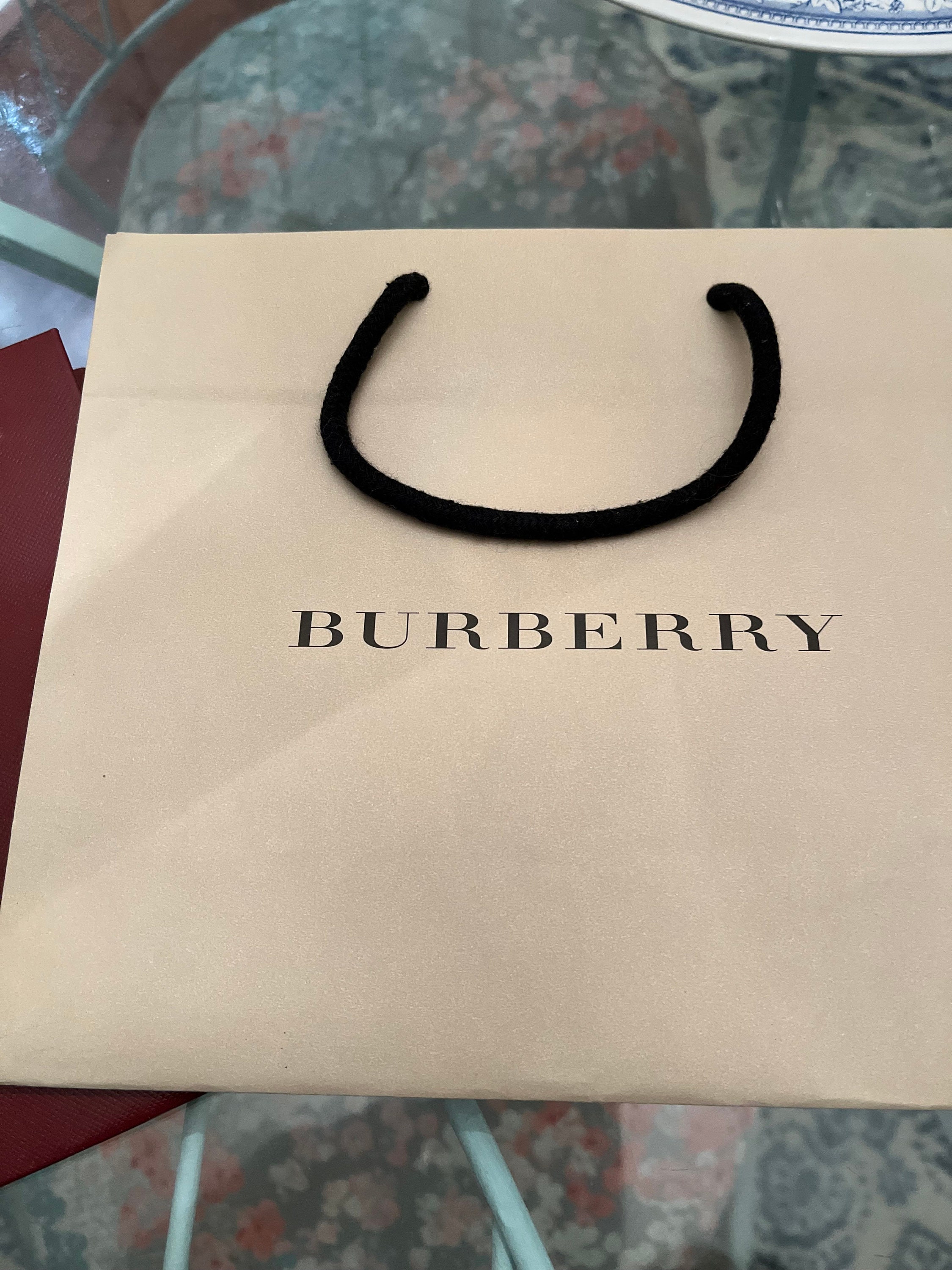 Burberry shopping bag for sale 2025