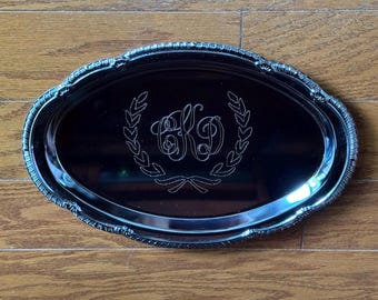 perfect gift for  couple,   wedding gift, engraved tray, personalized wedding gift,  custom tray,