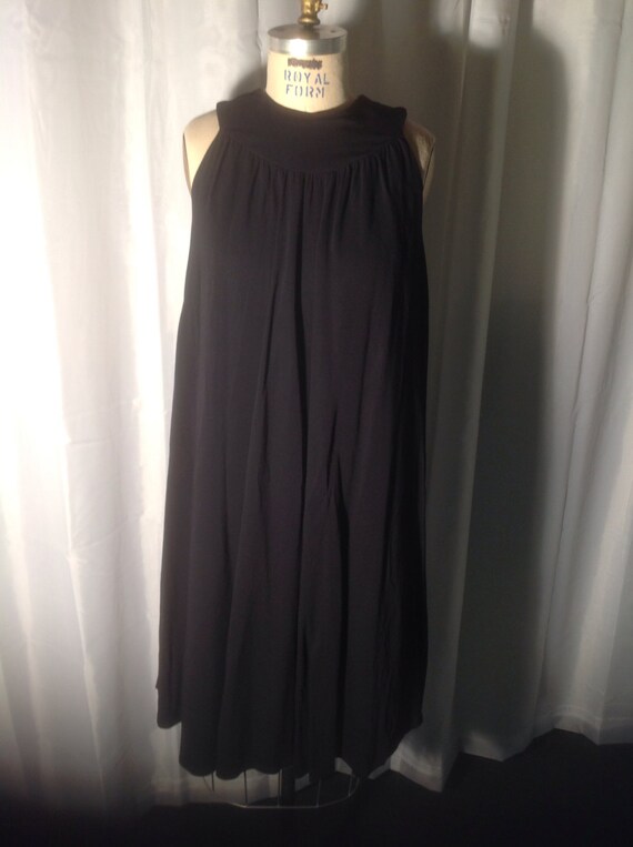 Little black dress - maternity -1960's