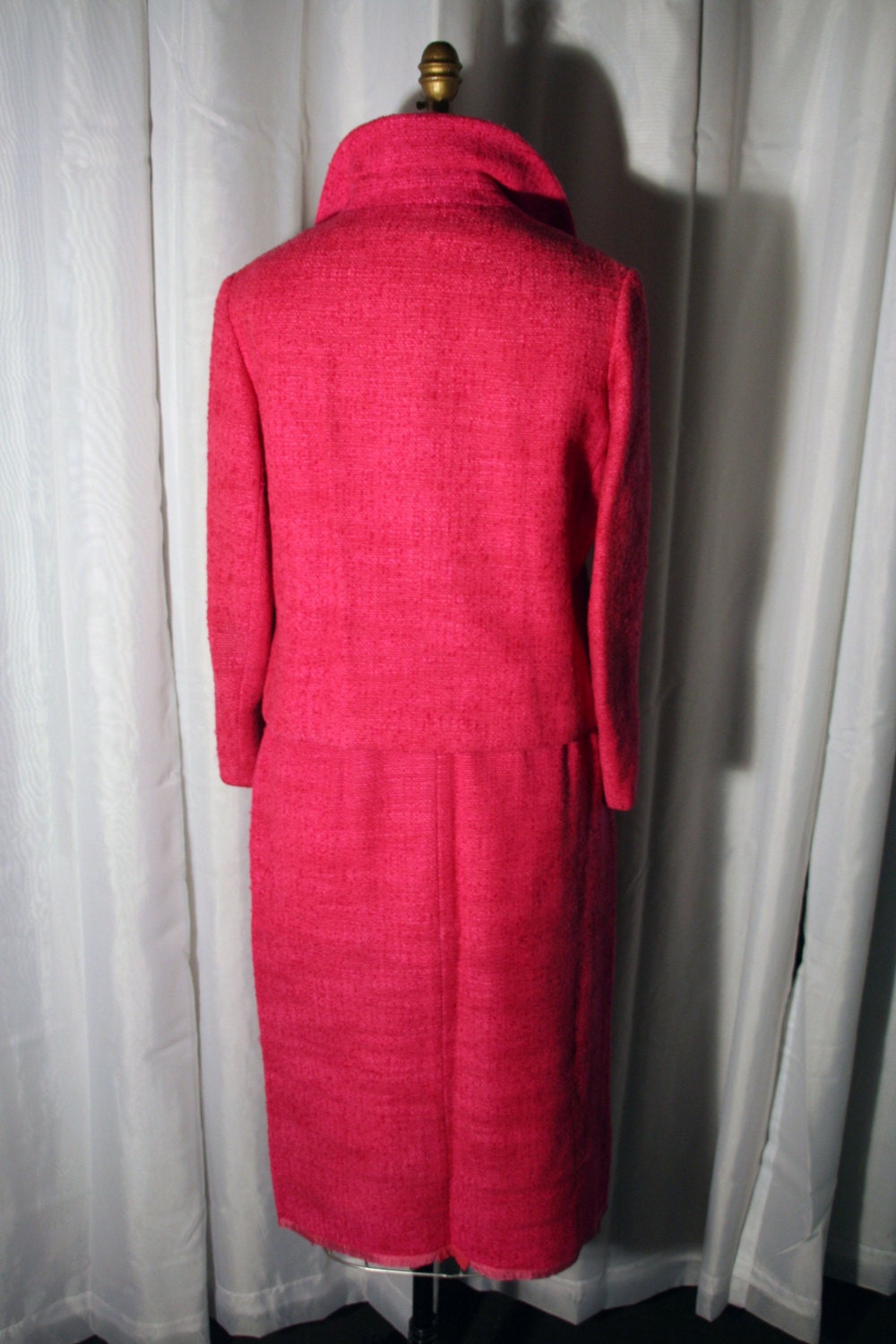 HOT Pink Newsteters Ladies 2pc Jacket and Skirt Suit - Etsy