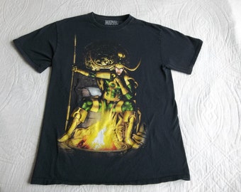 Vintage T-shirt Marvel Loki 2000s Medium Thor