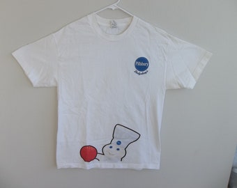 Vintage T-shirt Pillsbury Dough Boy Dodgeball Large 2000s