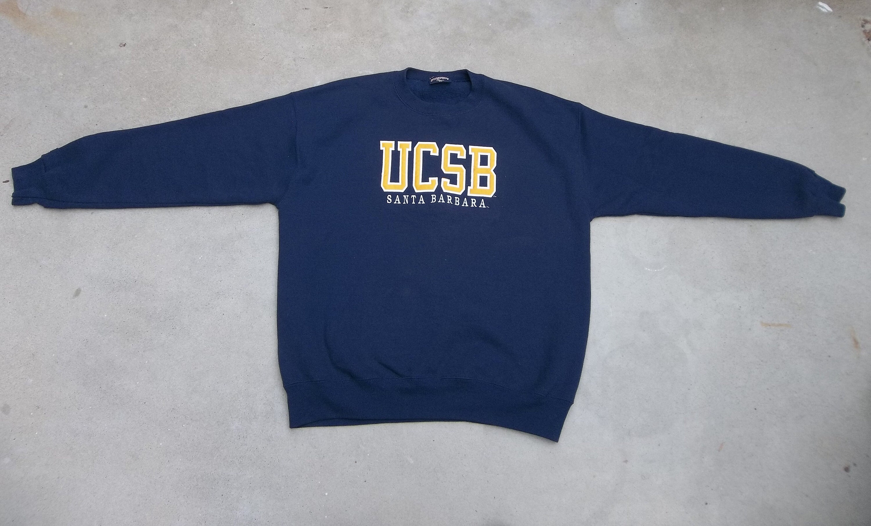 Vintage Sweatshirt University of Santa Barbara UCSB 1990s - Etsy Denmark