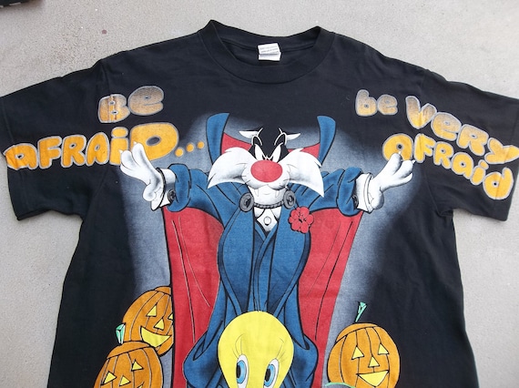 Vintage T-Shirt Looney Tunes 1990s Sylvester the … - image 6