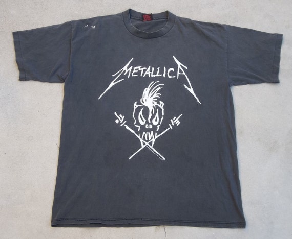 Vintage T-shirt Metallica No Where Else to Roam Europe 1990s XXL 