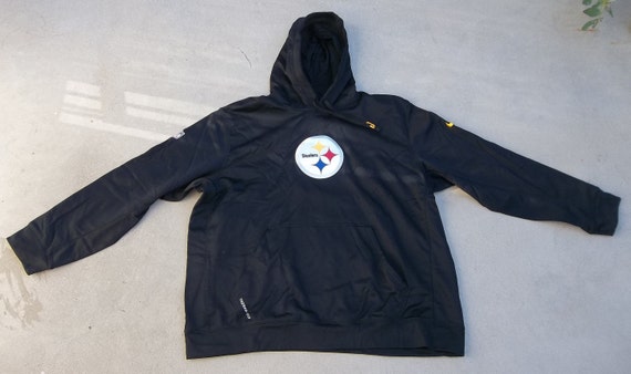 Retro Sweatshirt Hoodie Pittsburgh Steelers 2000s… - image 3