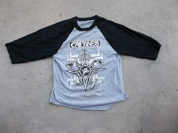 Retro T-Shirt Caifanes Concert Rock Espanol Mexico
