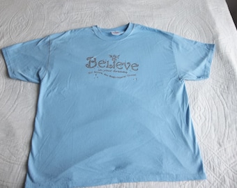 Vintage T-shirt Girl Scouts Adult Tee 2000s 1990s XL Believe in your Dreams