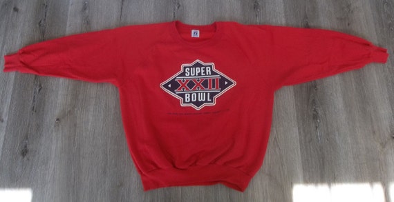Vintage Sweatshirt  Super Bowl XXII  Logo 7 label… - image 7