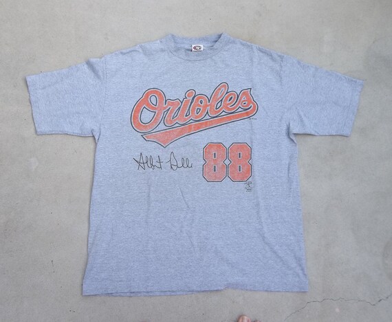 Vintage T-shirt Orioles 1990s signed Albert Belle… - image 7